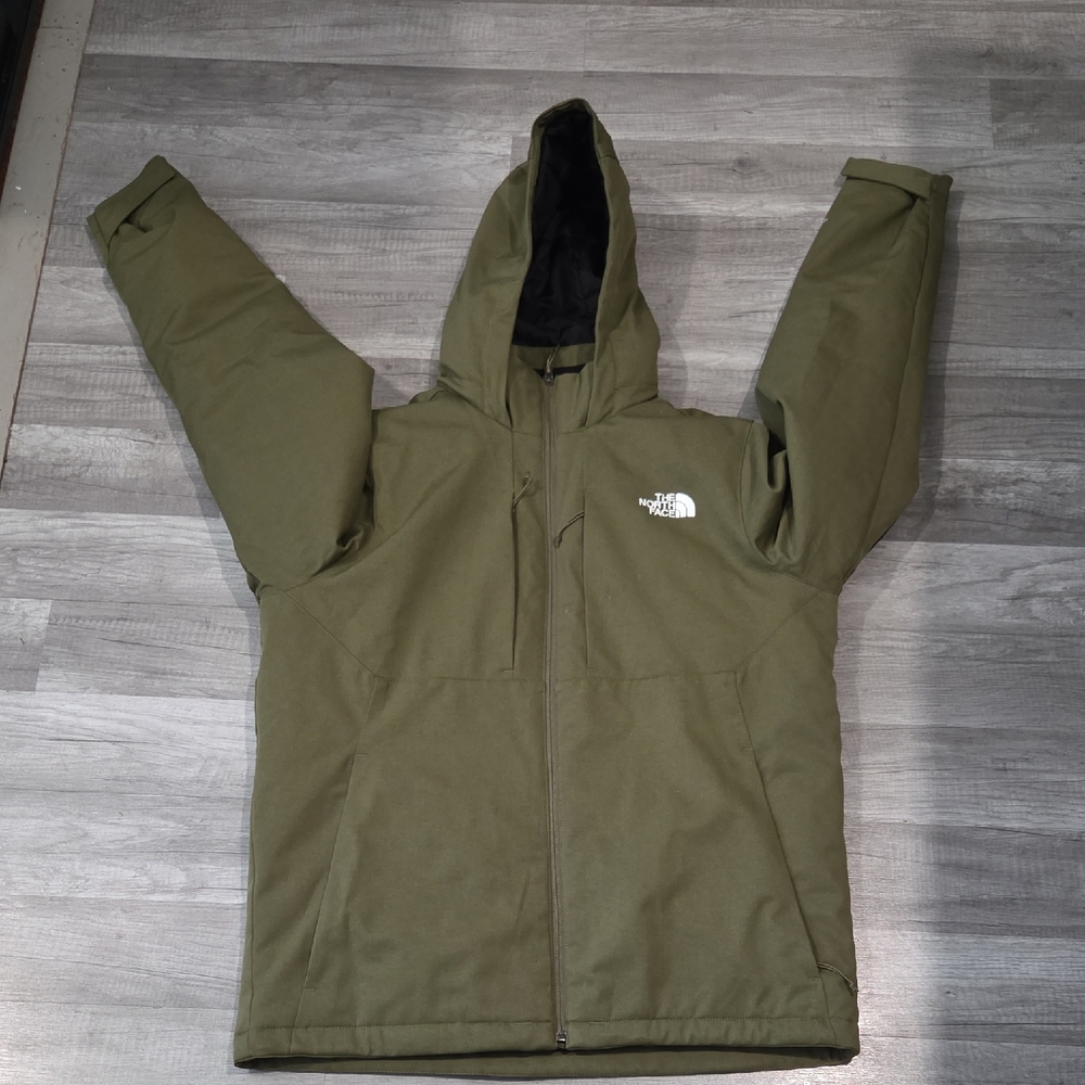 The North Face Men's Olive Hooded Jacket